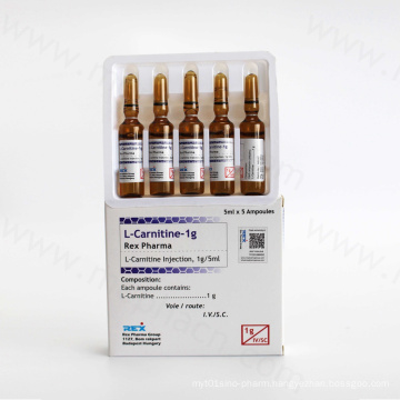 L-Carnitine Injection for Loss Weight 1g/5ml